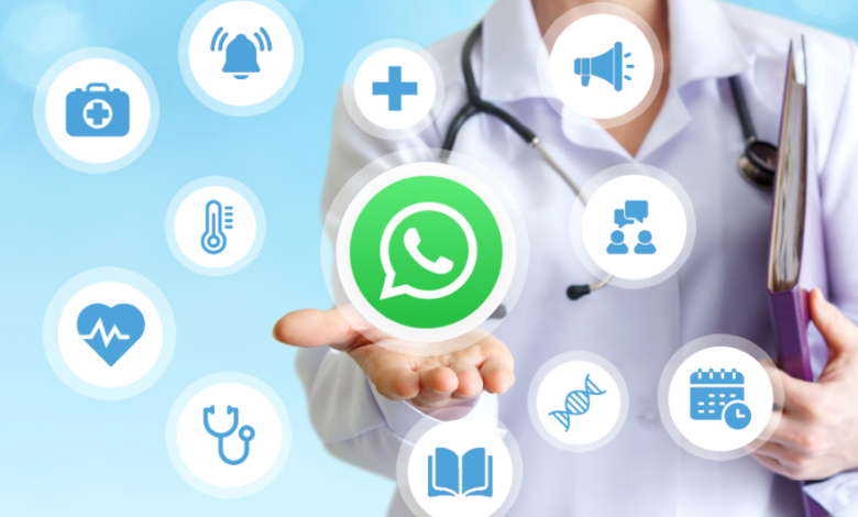 WhatsApp Web and Telegram Chinese for Healthcare Industry